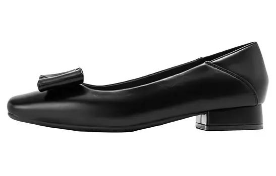 Туфли женские повседневные Women's Casual Shoes Women's Black Aokang