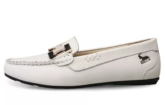 Туфли женские повседневные Women's Casual Shoes Women's White Beck