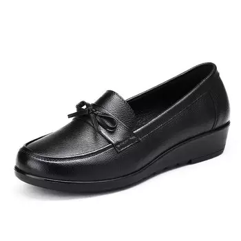 Туфли женские повседневные Women's Casual Shoes Women's Black Aokang