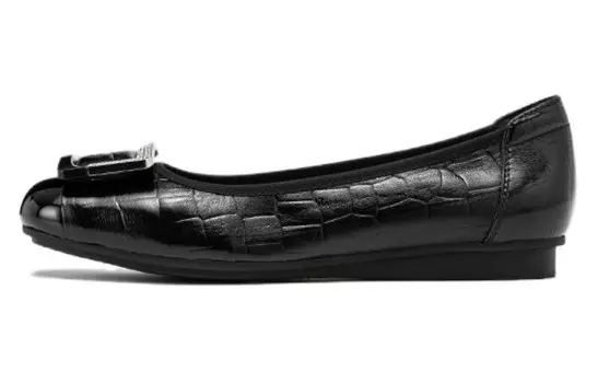 Туфли женские повседневные Women's Casual Shoes Women's Black Aokang