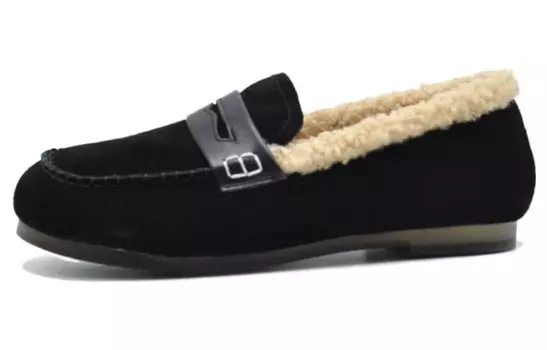 Туфли женские повседневные Women's Casual Shoes Women's Low-Top Black Artmu