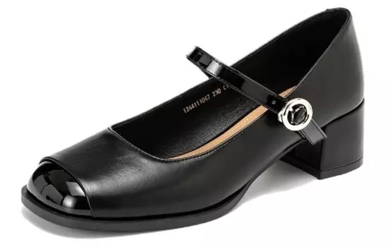 Туфли женские повседневные Women's Casual Shoes Women's Black Aokang