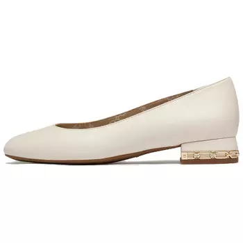 Туфли женские повседневные Women's Casual Shoes Women's White Michael Kors