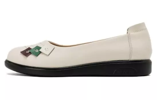 Туфли женские повседневные Women's Casual Shoes Women's Off White Aokang