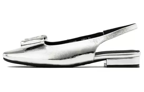 Туфли женские повседневные Women's Casual Shoes Women's Silver Aokang, серебряный