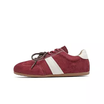 Туфли женские повседневные Women's Casual Shoes Women's Burgundy Eblan, цвет Burgundy