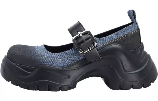 Туфли женские повседневные Women's Casual Shoes Women's Black Urban Revivo