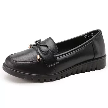 Туфли женские повседневные Women's Casual Shoes Women's Black Captain Illy