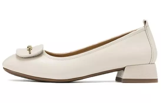 Туфли женские повседневные Women's Casual Shoes Women's Off White Aokang