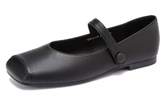 Туфли женские повседневные Women's Casual Shoes Women's Black Aokang