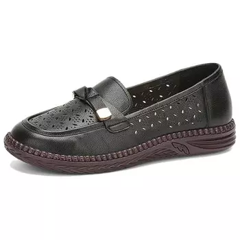 Туфли женские повседневные Women's Casual Shoes Women's Black Aokang