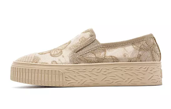 Туфли женские повседневные Women's Casual Shoes Women's Gold Eblan, золотой