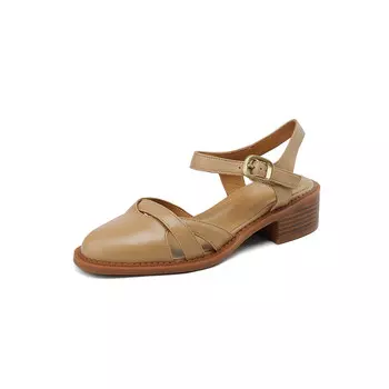 Туфли женские повседневные Women's Casual Shoes Women's Zi Xiao, цвет Apricot