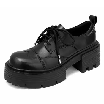 Туфли женские повседневные Women's Casual Shoes Women's Black Raphael Sona