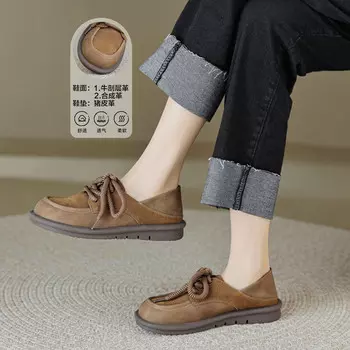 Туфли женские повседневные Women's Casual Shoes Women's Khaki Dme