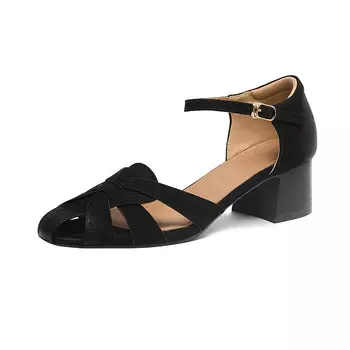 Туфли женские повседневные Women's Casual Shoes Women's Zi Xiao, черный