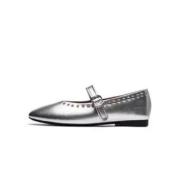 Туфли женские повседневные Women's Casual Shoes Women's Silver Eblan, серебряный