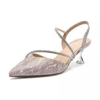 Туфли женские повседневные Women's Casual Shoes Women's Zhr, серебряный