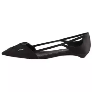 Туфли женские повседневные Women's Casual Shoes Women's Black Prada