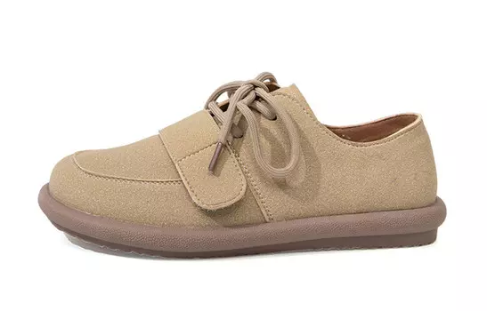 Туфли женские повседневные Women's Casual Shoes Women's Beige Feiyue