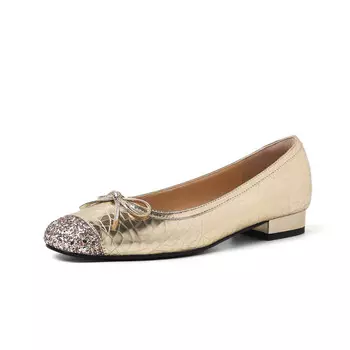 Туфли женские повседневные Women's Casual Shoes Women's Schilling, золотой