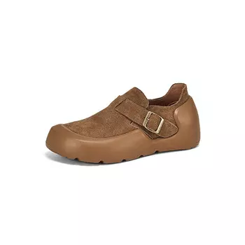 Туфли женские повседневные Women's Casual Shoes Women's Qiaoliner, коричневый