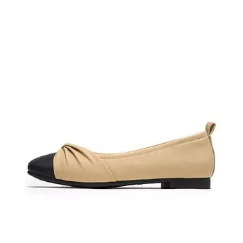 Туфли женские повседневные Women's Casual Shoes Women's Red Dragonfly, цвет Apricot Black