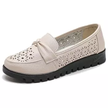 Туфли женские повседневные Women's Casual Shoes Women's Beige Warrior