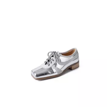 Туфли женские повседневные Women's Casual Shoes Women's Rongcheng Shoe King, серебряный