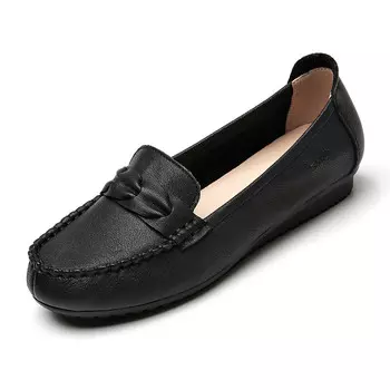 Туфли женские повседневные Women's Casual Shoes Women's Low-Top Cigna, цвет Burgundy