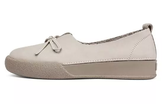 Туфли женские повседневные Women's Casual Shoes Women's Low-Top Occaman, бежевый