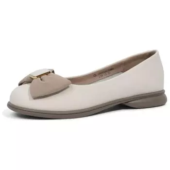 Туфли женские повседневные Women's Casual Shoes Women's Goldlion, цвет Milk Tea Beige