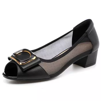 Туфли женские повседневные Women's Casual Shoes Women's Black Egchi