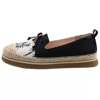 Туфли женские повседневные Women's Casual Shoes Women's Black/White Safiya