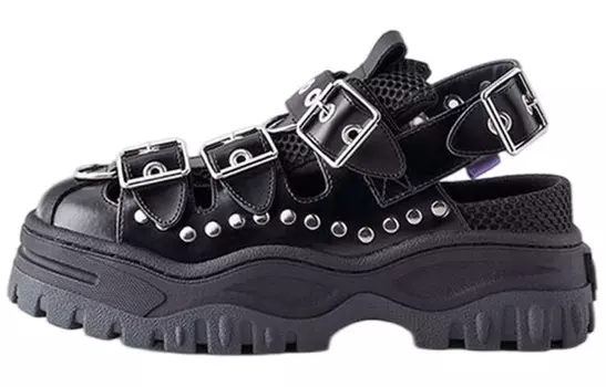 Туфли женские повседневные Women's Casual Shoes Women's Black Eytys