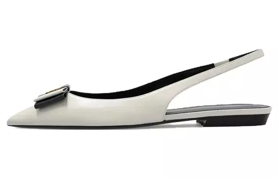 Туфли женские Saint Laurent Anais, белый