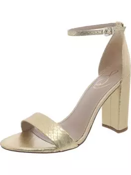 Туфли женские Sam Edelman, цвет gold boa metallic