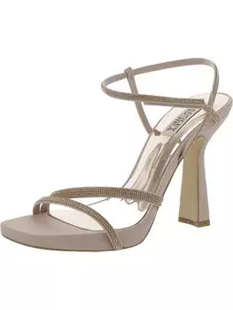 Туфли женские Urbana с открытым носком и ремешком на щиколотке Badgley Mischka, цвет blush ribbon