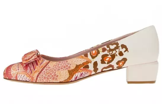 Туфли женские Vara High Heels Orange Ferragamo