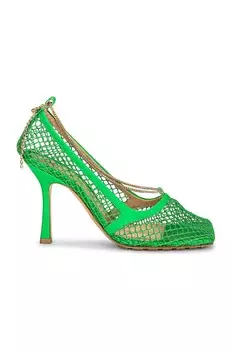 Туфли жеские Stretch Pumps Bottega Veneta, цвет Parakeet