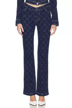 Тюльпанские джинсы Loba, синий