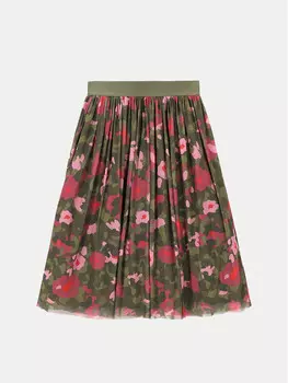 Тюлевая юбка стандартного кроя Coccodrillo, мультиколор