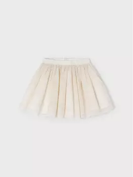 Тюлевая юбка стандартного кроя Mayoral, бежевый