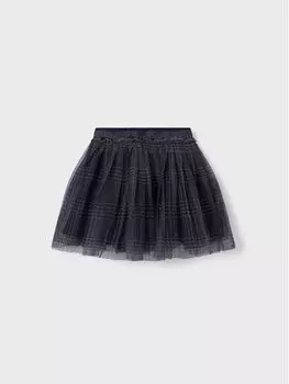 Тюлевая юбка стандартного кроя Mayoral, синий