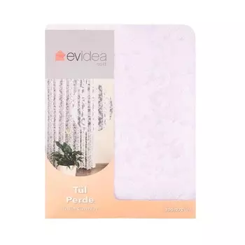 Тюлевая занавеска Evidea Soft Charlot - Белый - 300x270 см