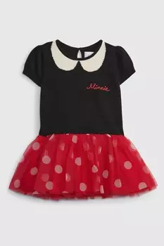 Тюлевое платье Disney Minnie Mouse Gap, черный