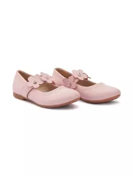 Tulleen балетки с ремешком, розовый