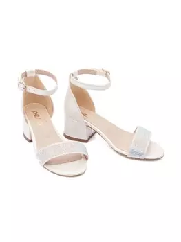 Tulleen декорированные сандалии, белый