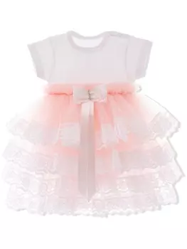 Tulleen платье Bella с оборками, розовый