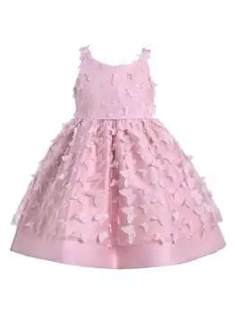 Tulleen платье Mariposa из тюля с аппликацией, розовый